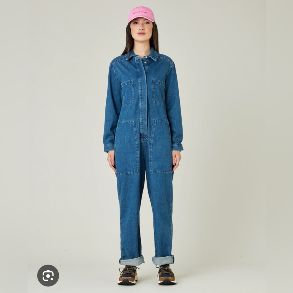 Beyond Nine Denim Coverall / Size M / EUC 💙
